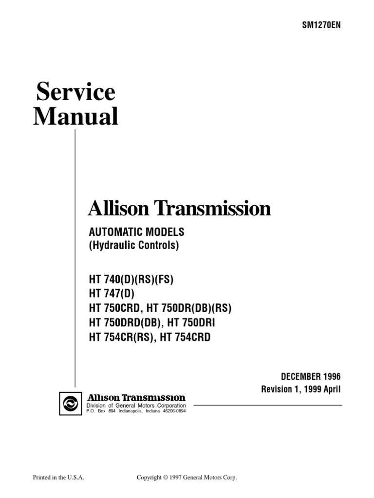 Md3060 Allison Transmission Wiring Diagram - Atkinsjewelry